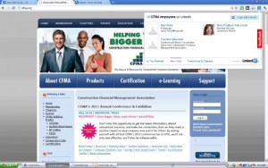Chrome extension for biz dev: how you're connected in LinkedIn while browsing web pages