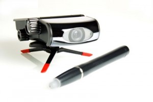 Upointer plus a projector for Interactive Displays
