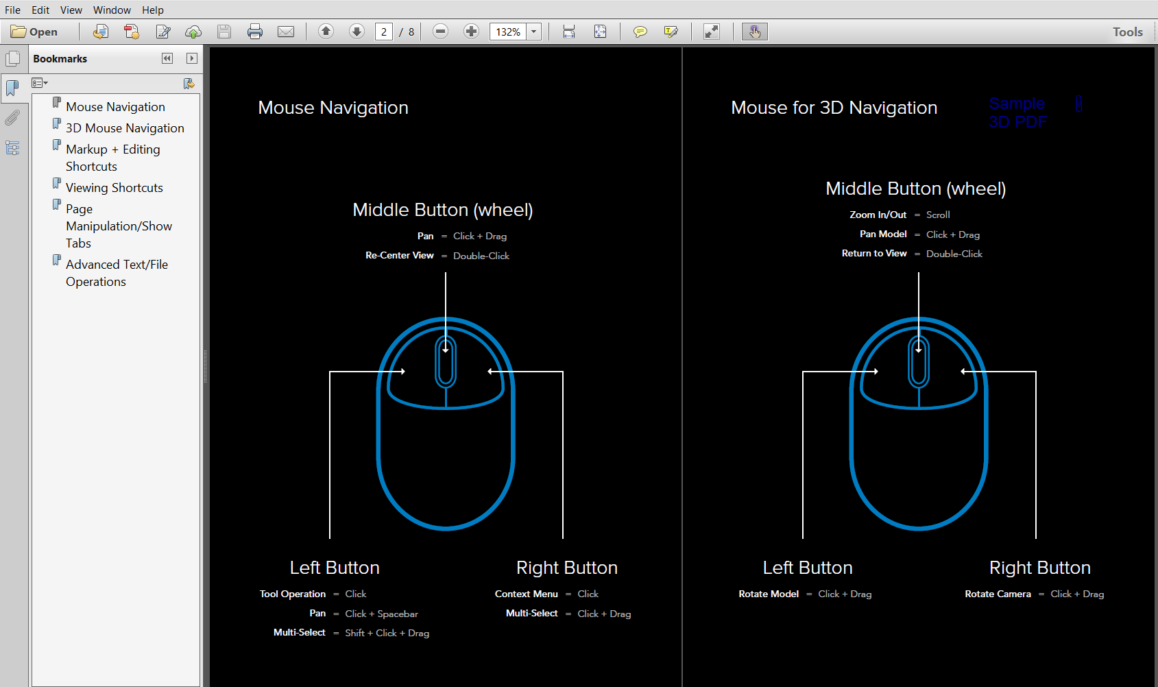 How to Show Bookmarks or Layers on File Open