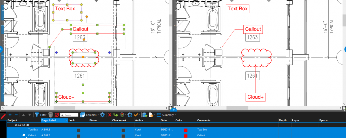 How to Auto size Markups in Bluebeam Revu