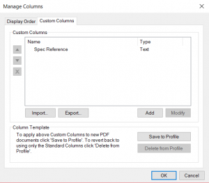 Submittal Reference Lists require Spec Reference