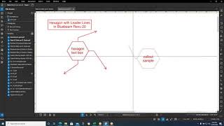 Bluebeam Hexagon Adding Leader Lines properly